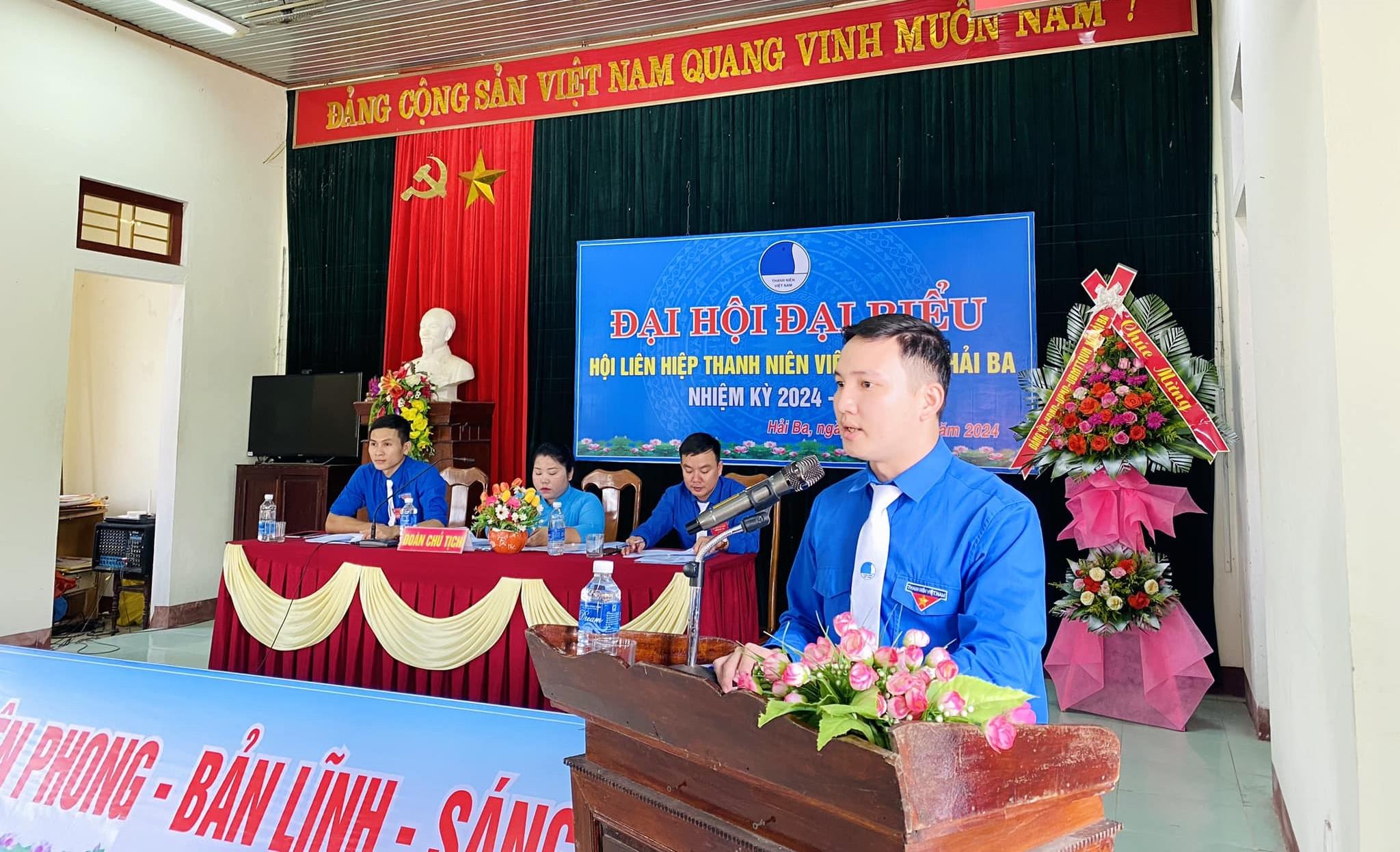 Hải Lăng hoàn thành Đại hội đại biểu Hội Liên hiệp Thanh niên Việt Nam cấp cơ sở nhiệm kỳ 2024 -...