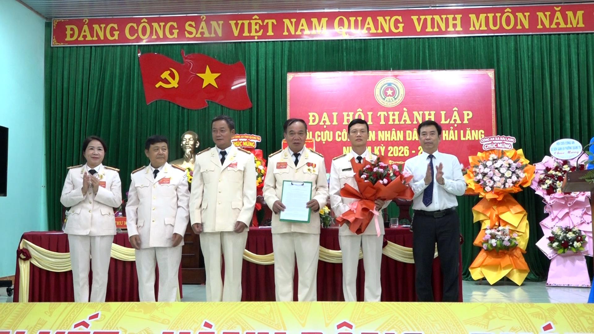 Hải Lăng thành lập Hội Cựu Công an nhân dân xã nhiệm kỳ 2026 - 2031