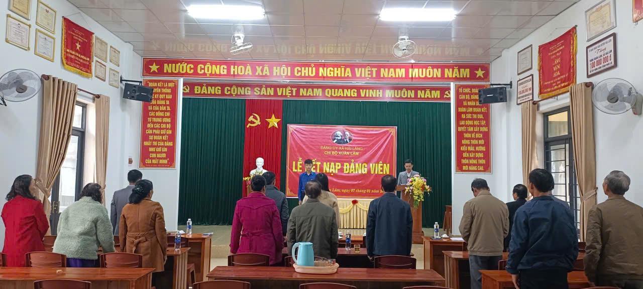 Đảng bộ xã Hải Lăng quyết tâm tạo chuyển biến mạnh mẽ trong công tác phát triển đảng viên giai đoạn...
