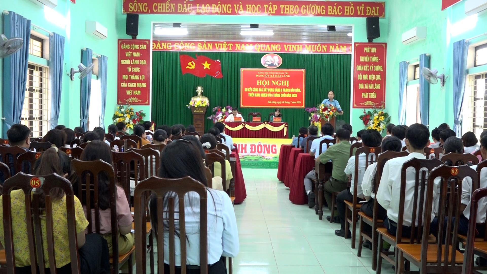 Hội nghị sơ kết công tác xây dựng Đảng 6 tháng đầu năm, triển khai nhiệm vụ 6 tháng cuối năm 2026