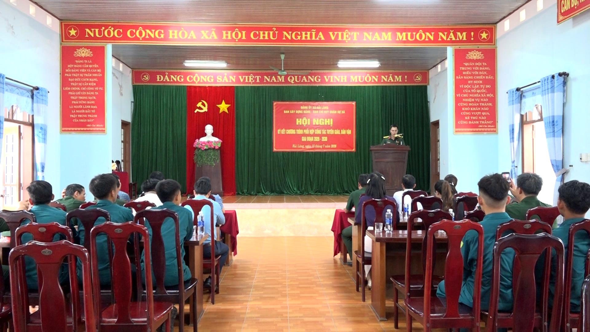 Hội nghị ký kết chương trình phối hợp công tác tuyên giáo, dân vận giai đoạn 2026-2030